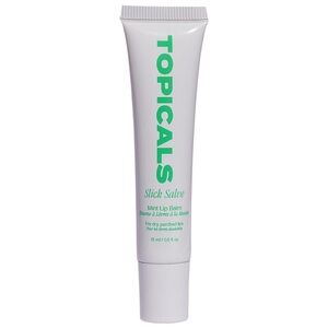 3/$20 Topicals Slick Salve Glossy Lip Balm for Soothing + Hydration - Mint